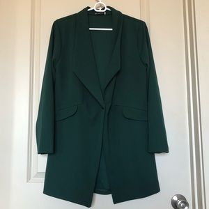 Nasty Gal Jade Green Blazer